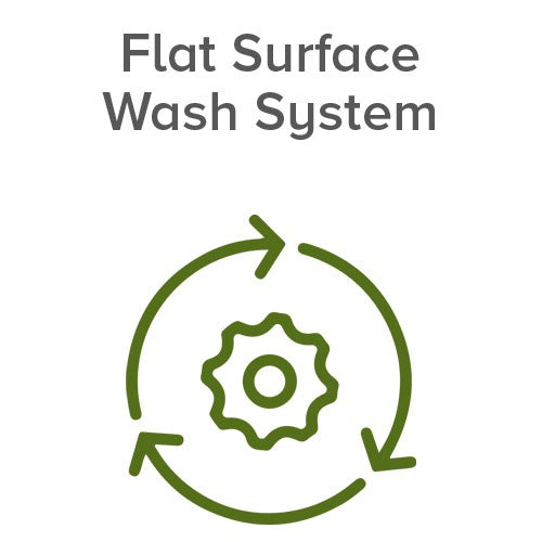 Flat Surface Wash System Icon