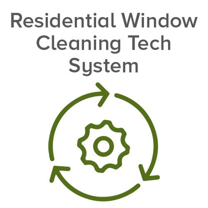 Residential Window Cleaning Tech System Icon