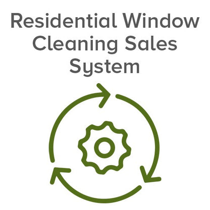 Residential Window Cleaning Sales System Icon