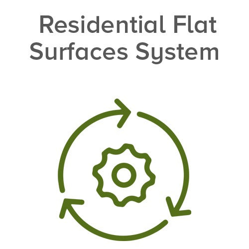 Residential Flat Surfaces System Icon