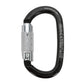 Liberty Mountain Steel Carabiner Twist Lock - OVALONE Front View