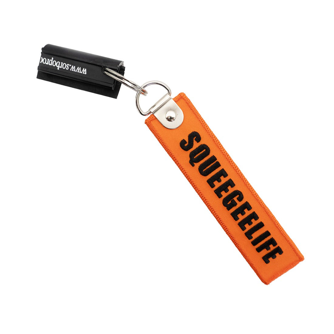 Squeegee Life the Keychains Sorbo Black Mamba Style Squeegee and Keychain View