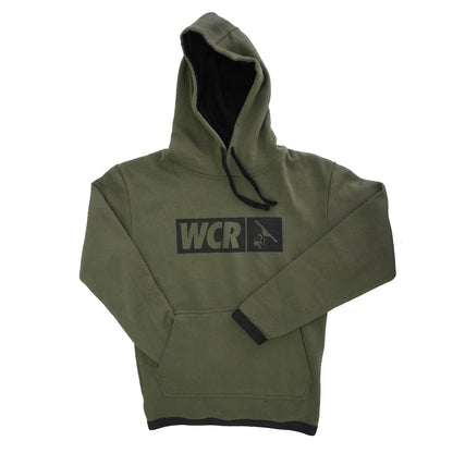WCR Military Green Hoodie Front View
