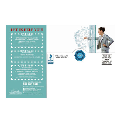 You Don't Have To Break Them Design Suite - Small Postcard - Front View