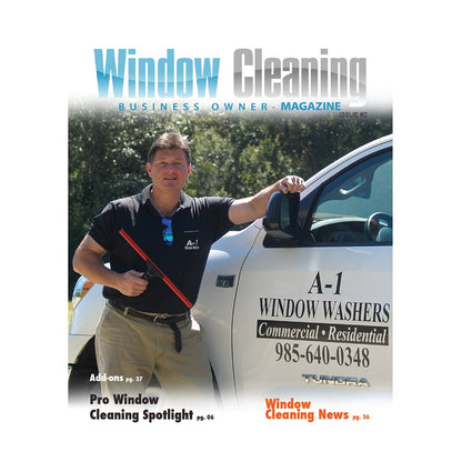 Window Cleaning Business Owner Magazine - Issue 2 - Front View