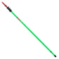 XERO Carbon Fiber Trad Pole 2.0 Unger Tip Green 12 Foot Front View
