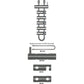 MIO Rack Descender - 6 Break Bars - Deconstructed Diagram View