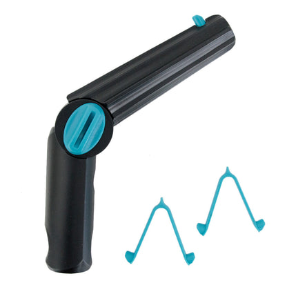 Moerman Angle Adapter with Clips 45 Degree Angle View