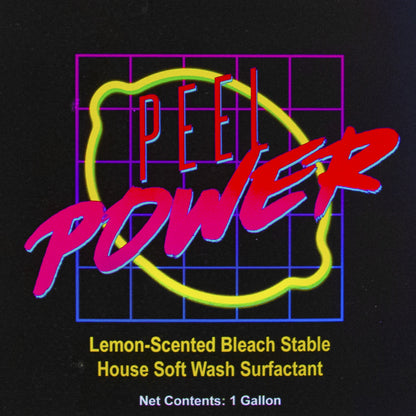 Cliche Chemicals Peel Power 5 Gallon Pail Label View