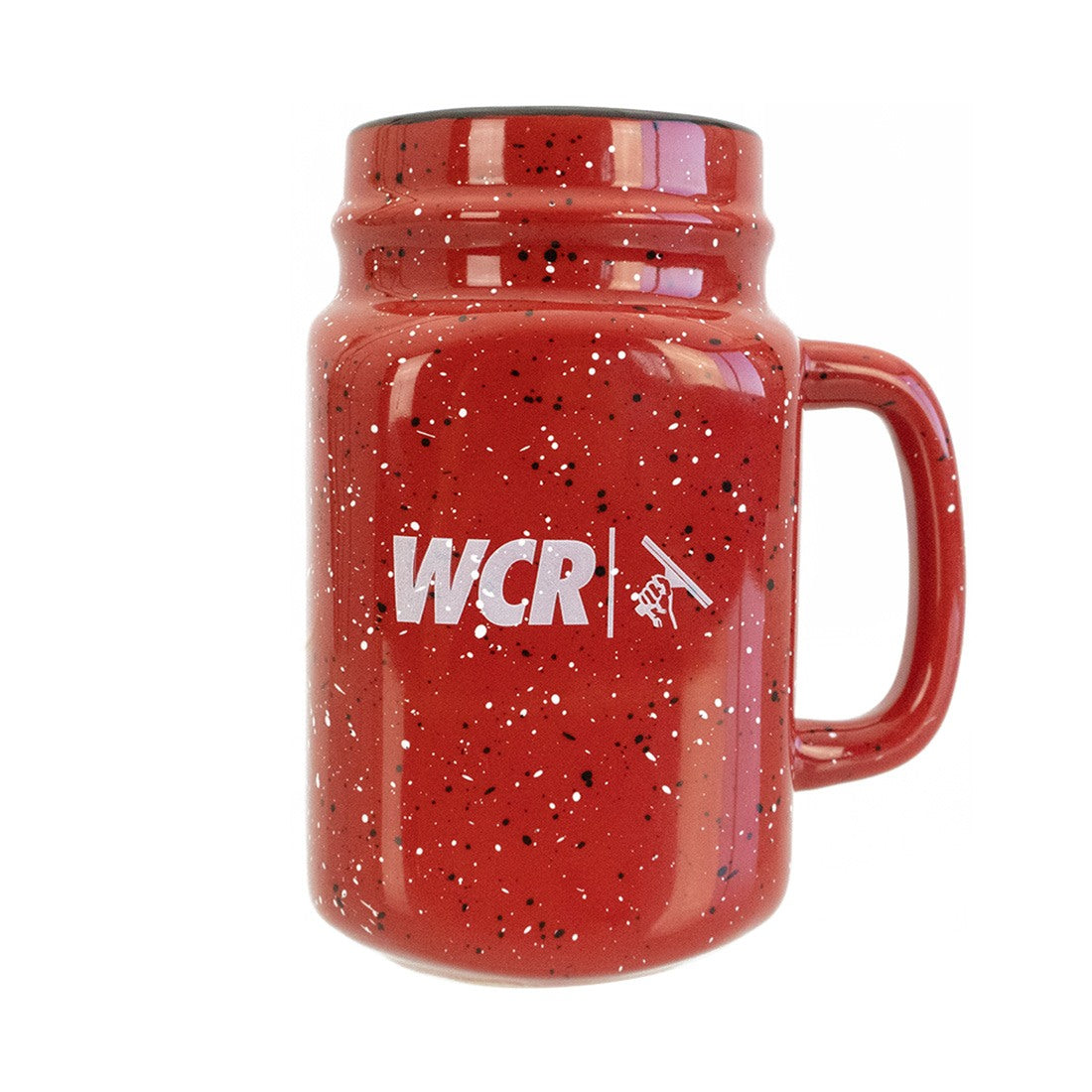 WCR Ceramic Mason Jar Mugs, Swag