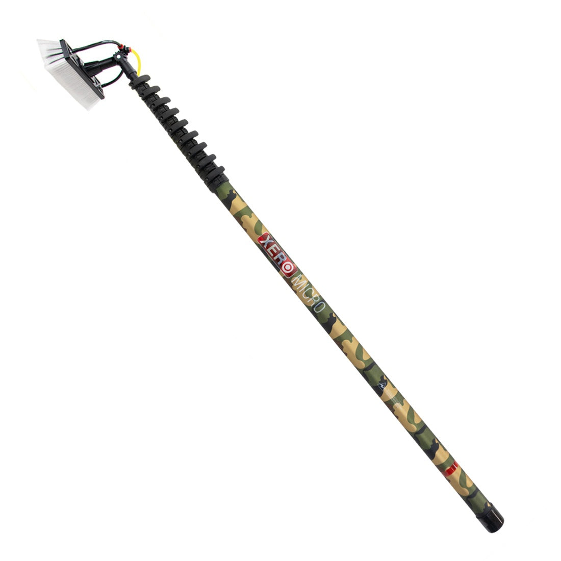 XERO Micro Basic Carbon Fiber Water Fed Pole - Camouflage Full View