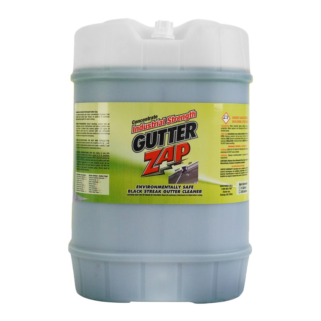 Gutter Zap Gutter Stain Remover Window Cleaning Solutions WCR – 