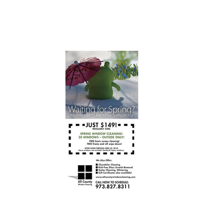 Waiting For Spring Door Hanger