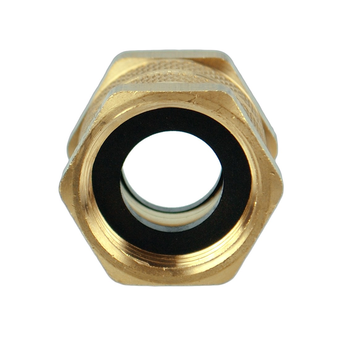 Female to Female Garden Hose Adapter Back View