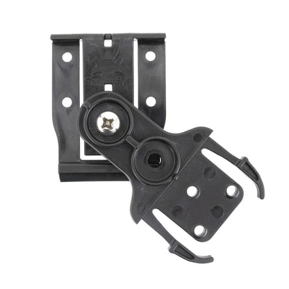 Aztec Samurai Buckle - Clip Swiveled Right - Front View