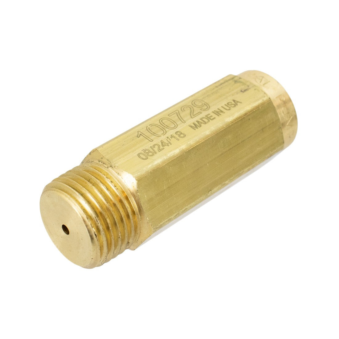 Pulex Safety Relief Valve - 2 Port 300 PSI MA - Oblique Bottom View