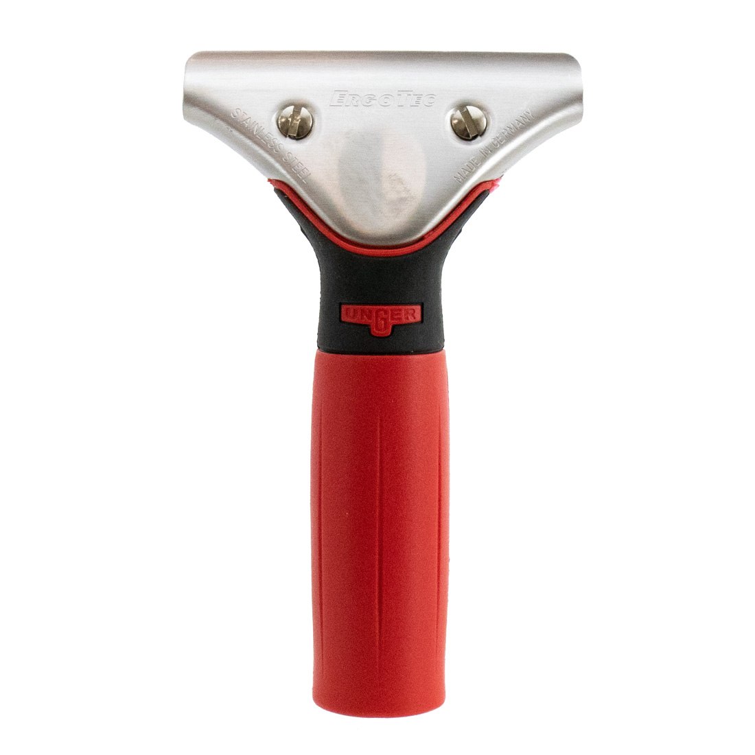 Unger ErgoTec Squeegee Handle - Red - Front View