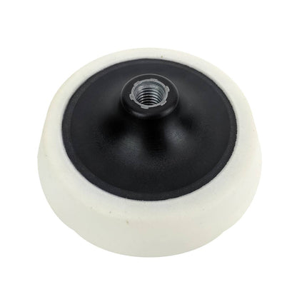 GlassRenu White Backing Pad - 6 Inch - Oblique Head View