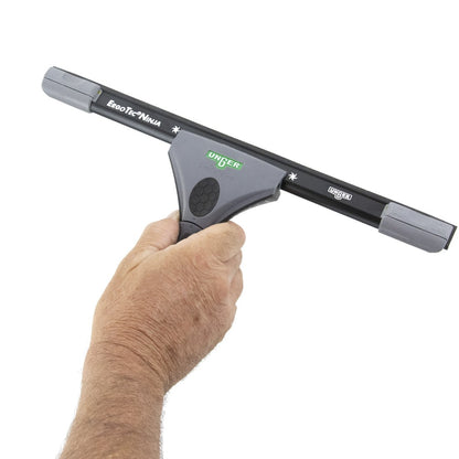 Unger Complete ErgoTec 30° Ninja Squeegee In Hand View
