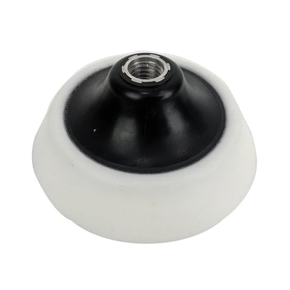 GlassRenu White Backing Pad - 5 Inch - Oblique Head View