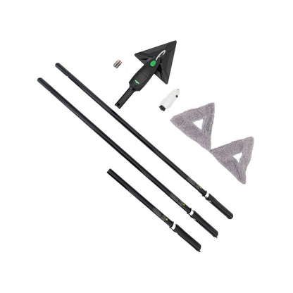 Unger Stingray Refillable Microfiber Cleaning Kit Deluxe Front View