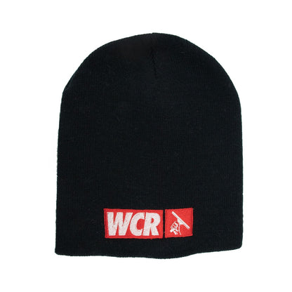 WCR Beanie Black Front View
