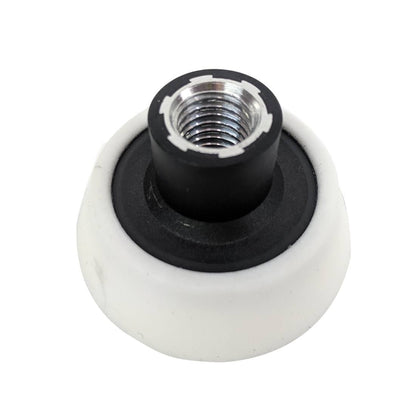 GlassRenu White Backing Pad - 3 Inch - Oblique Head View