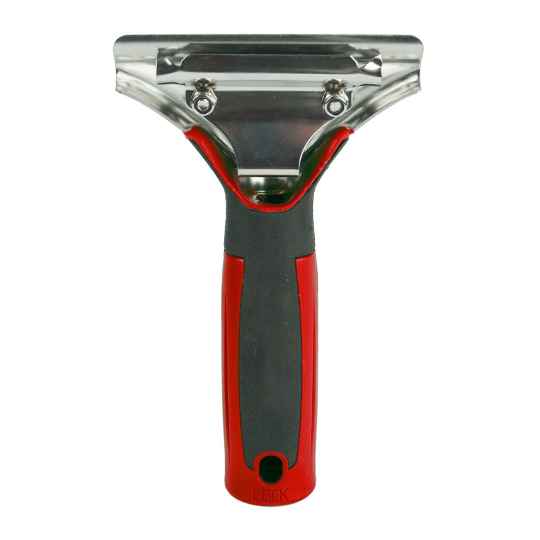Unger ErgoTec Squeegee Handle - Red - Back View