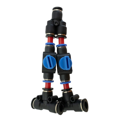 XERO Dual Valve Assembly Full Upright View