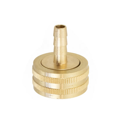 Swivel Garden Hose Female to Barb - 1/4 Inch - Oblique View