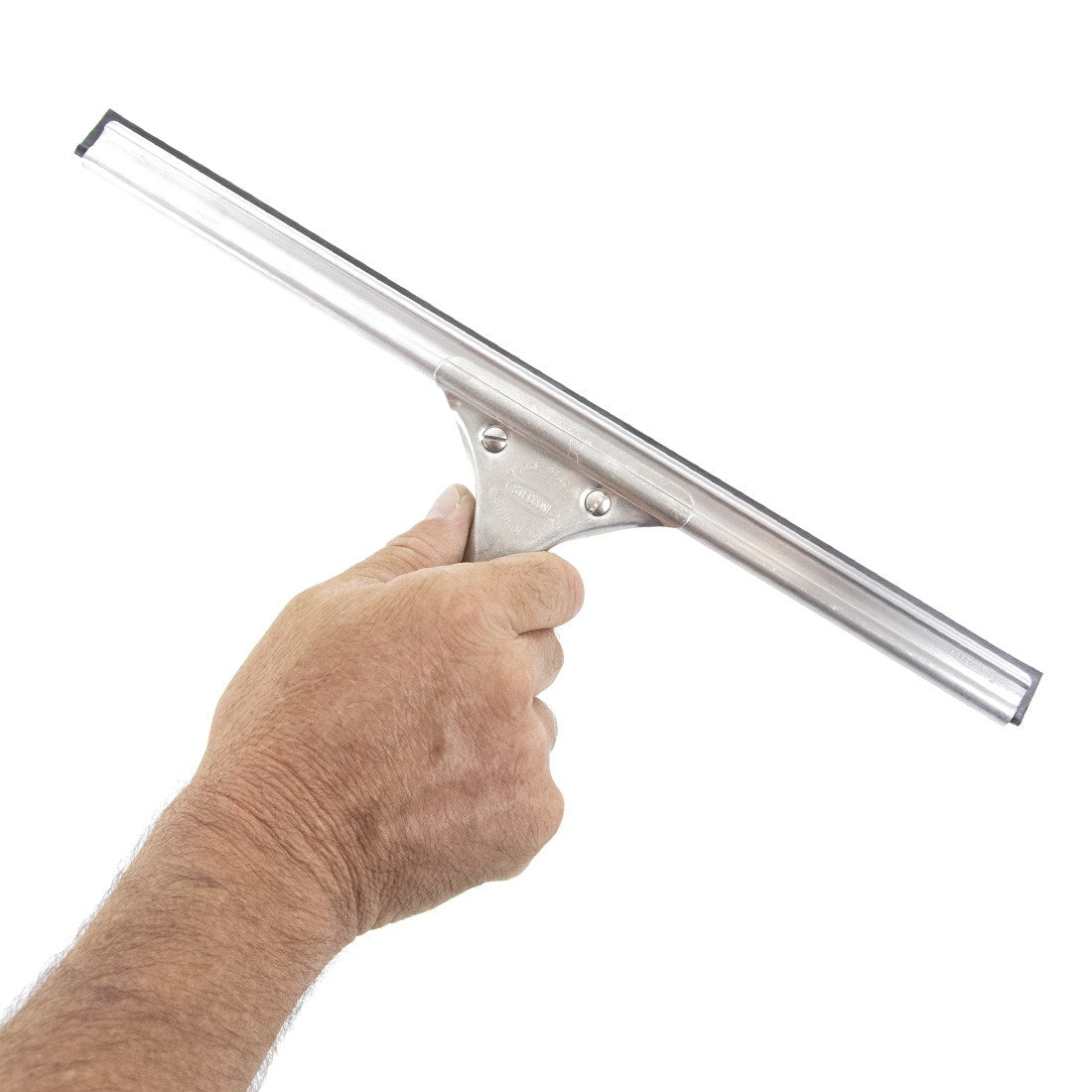Steccone Complete Reg-Clip Squeegee In Hand View