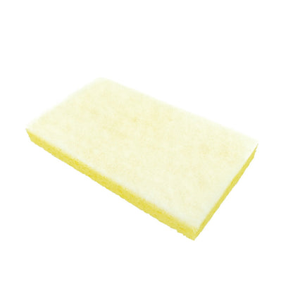 World Enterprises Sponge with Backing Pad - White - Main Product Front View