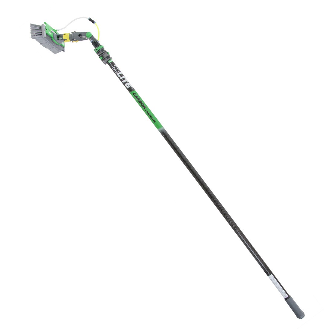 Unger nLITE Carbon Composite Water Fed Pole Kit 10.5 Foot - 11" Powerbrush Full View