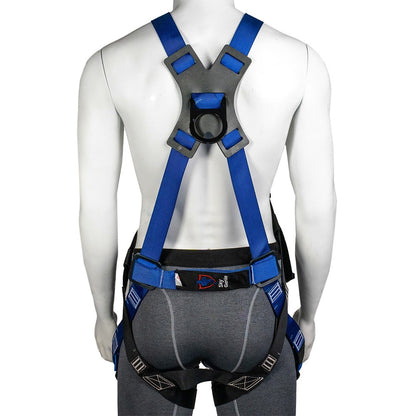 Sky Genie Full Body Helios Harness - On Mannequin - Back View
