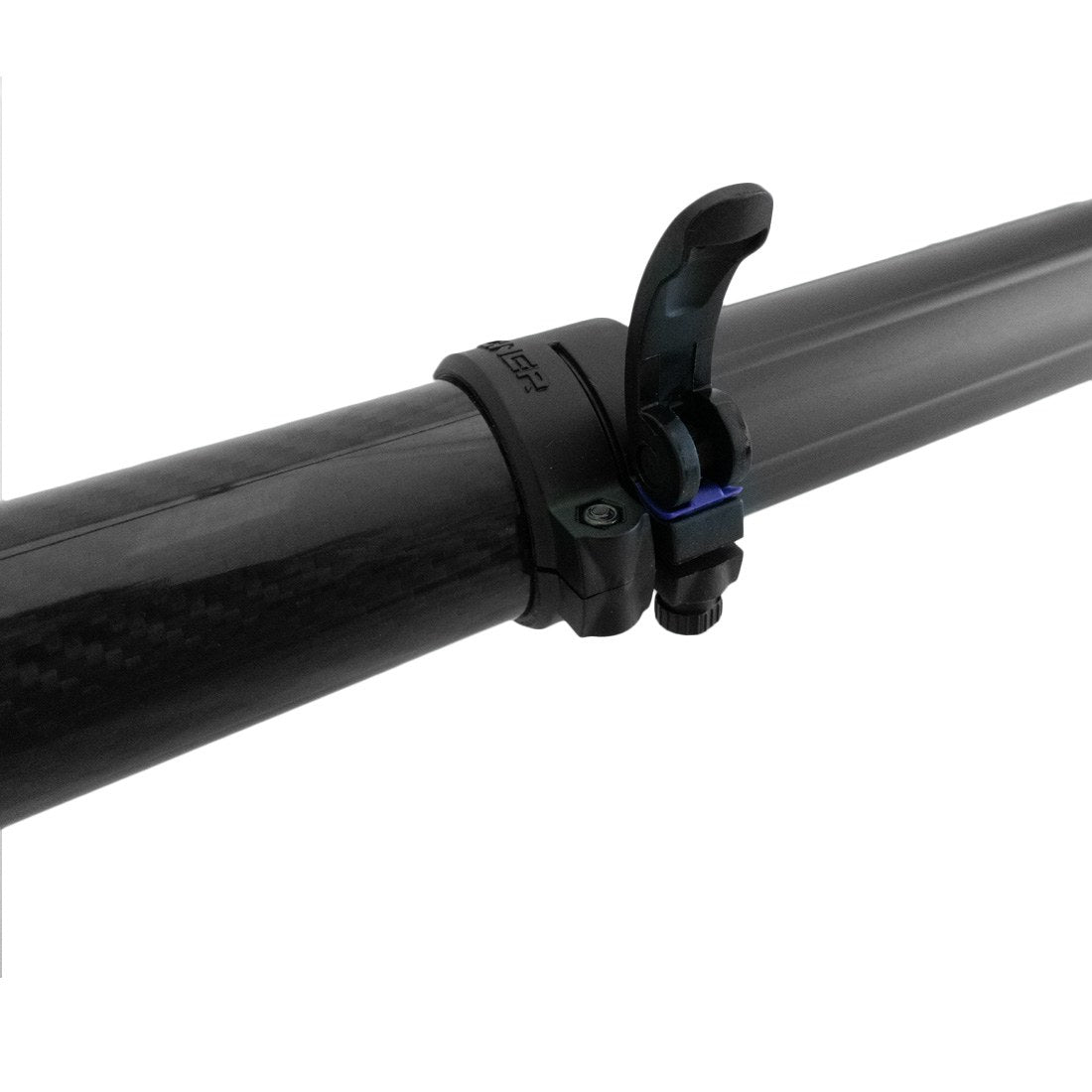 XERO Carbon Fiber Gutter Pole Set - 30 Foot Open Clamp View