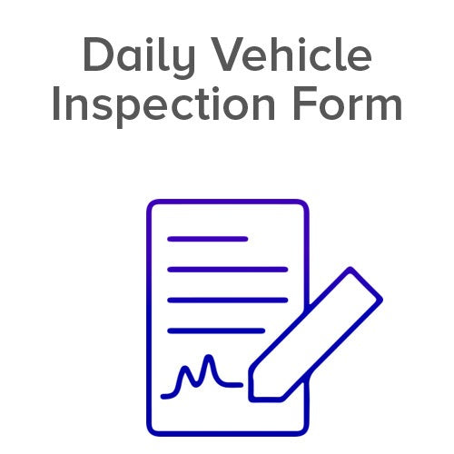 Daily Vehicle Inspection Form Icon