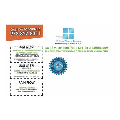 Warm Up To Fall Large Postcard Back Design