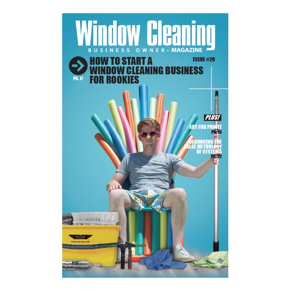 Window Cleaning Business Owner Magazine - Issue 18 - Front View