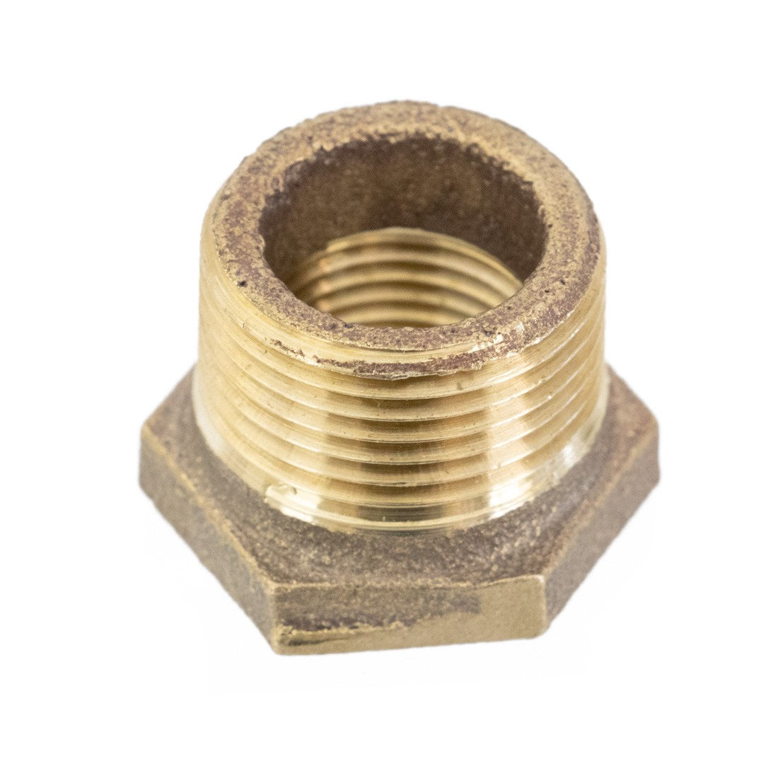 XERO Pure Hex Bushing - 1/2 x 3/4 Inch - Oblique Top View