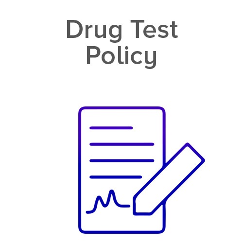 Drug Test Policy Icon