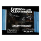 Everybody Loves Clean Windows Design Suite - Large Postcard - Front View