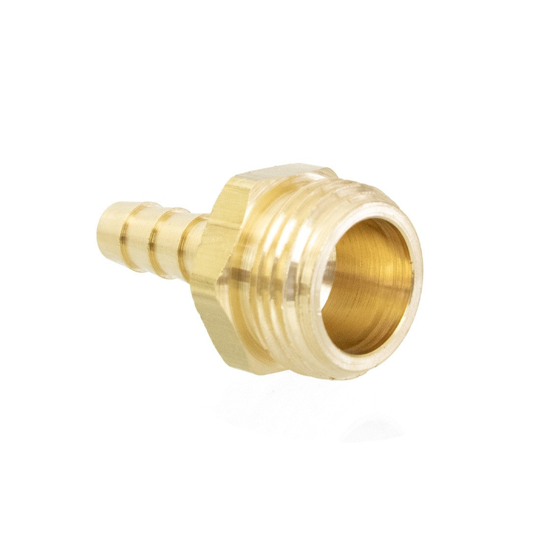 Male Garden Hose Thread X 3/8 Barb Fitting - Connector For Hoses, DIY Plumbing, Easy Attach Nozzle