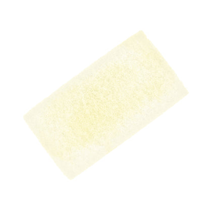 World Enterprises Sponge with Backing Pad - White - Tilted Right Back View