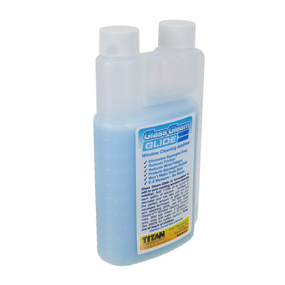 Titan Glass Gleam Glide Solution - 1 Pint - Left Angle View