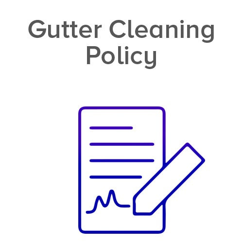 Gutter Cleaning Policy Icon