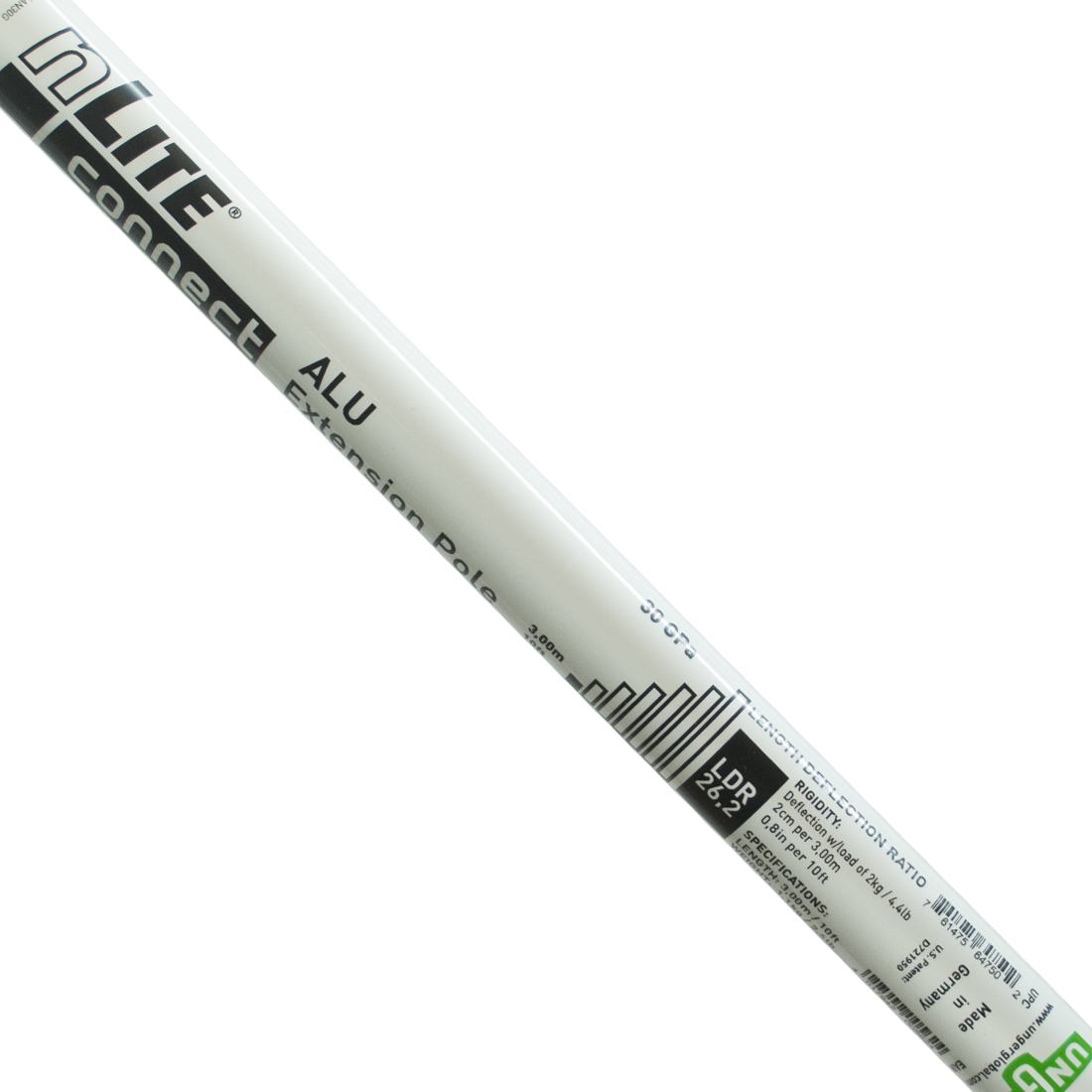 Unger nLite Aluminum Extension Pole - 10 Foot - Decal Close-Up View