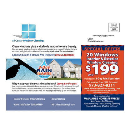 Dirty Windows Design Suite - Large Postcard - Small View