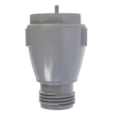 XERO Plastic Two-Way Ball Valve - Bottom View