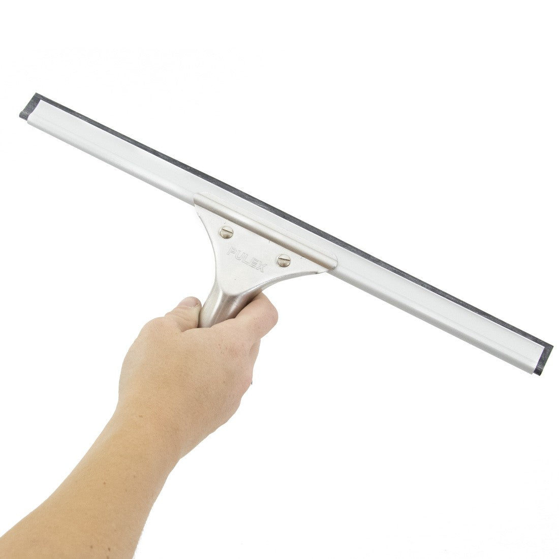 Pulex Complete UltraLite Aluminum Squeegee In Hand View