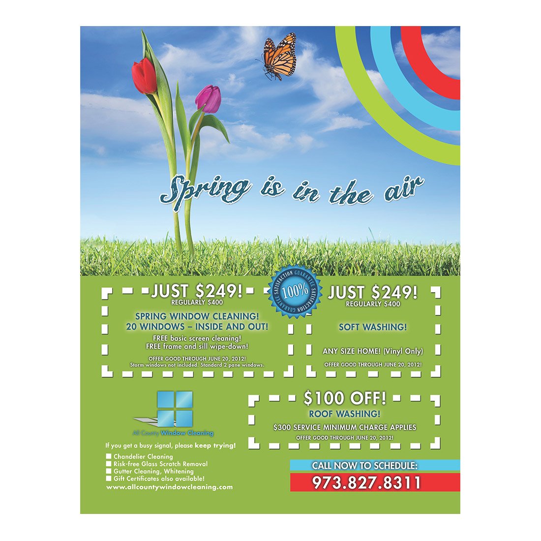 Spring Is In The Air Color Flier